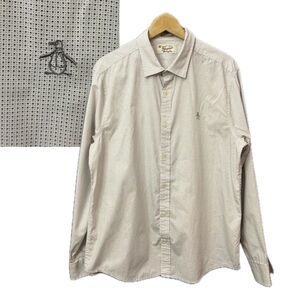Penguin by Munsingwear Men's Long Sleeve Button up Shirt Size XL Business Casual